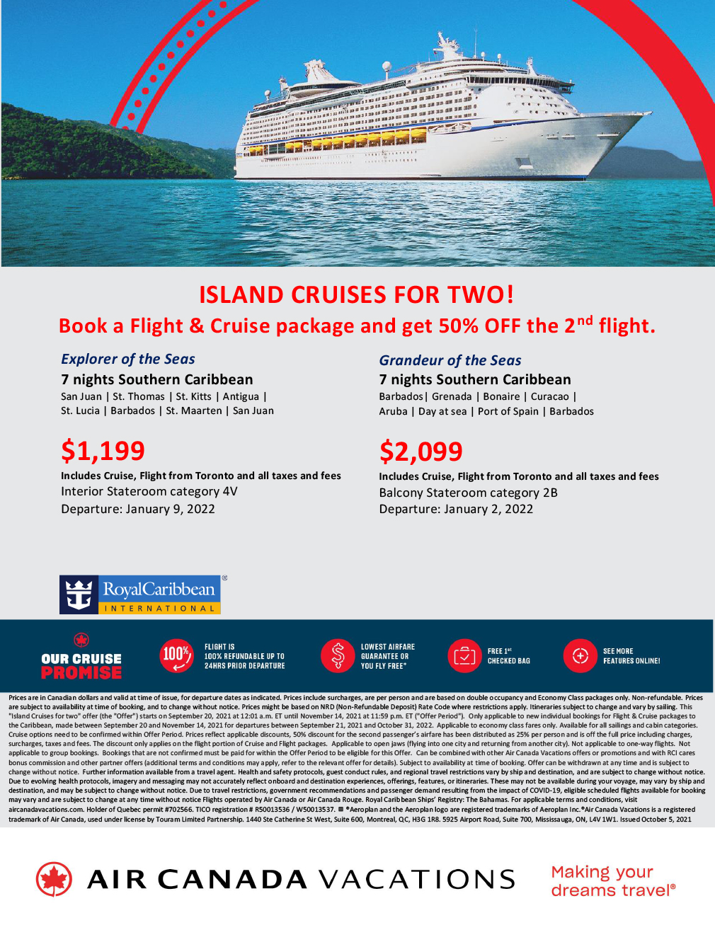 Island Cruises For Two